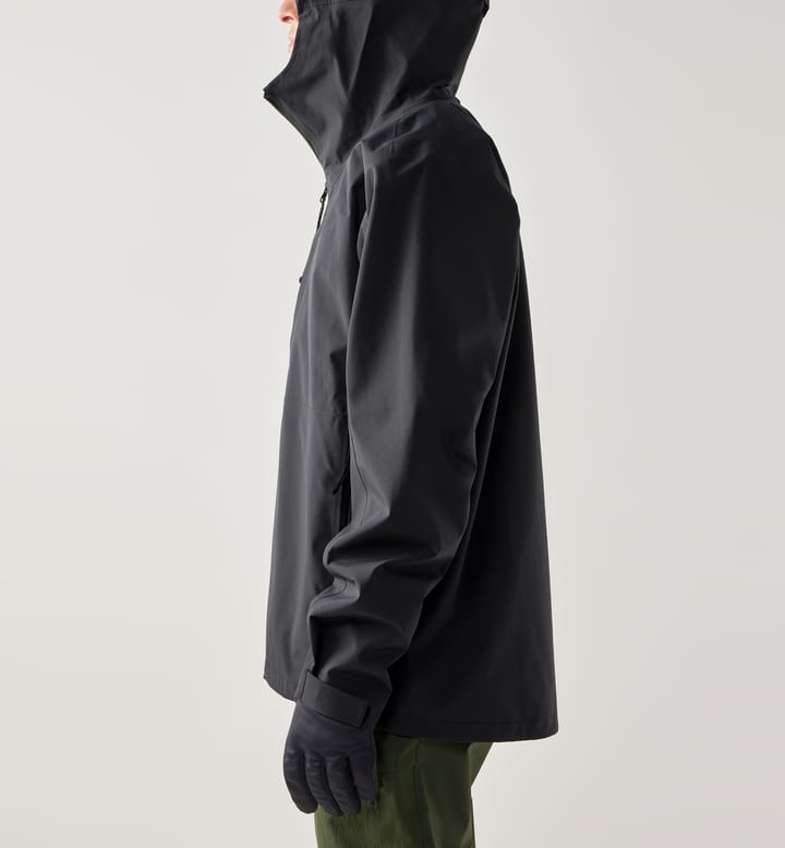Haglöfs Men's Front Proof II Jacket True Black Haglöfs Haglöfs Men's Front Proof II Jacket True Black Haglöfs