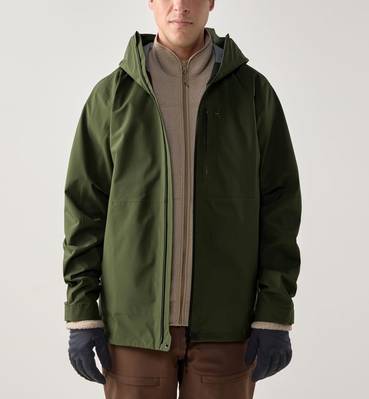 Haglöfs Men's Front Proof II Jacket Seaweed Green Haglöfs Haglöfs Men's Front Proof II Jacket Seaweed Green Haglöfs