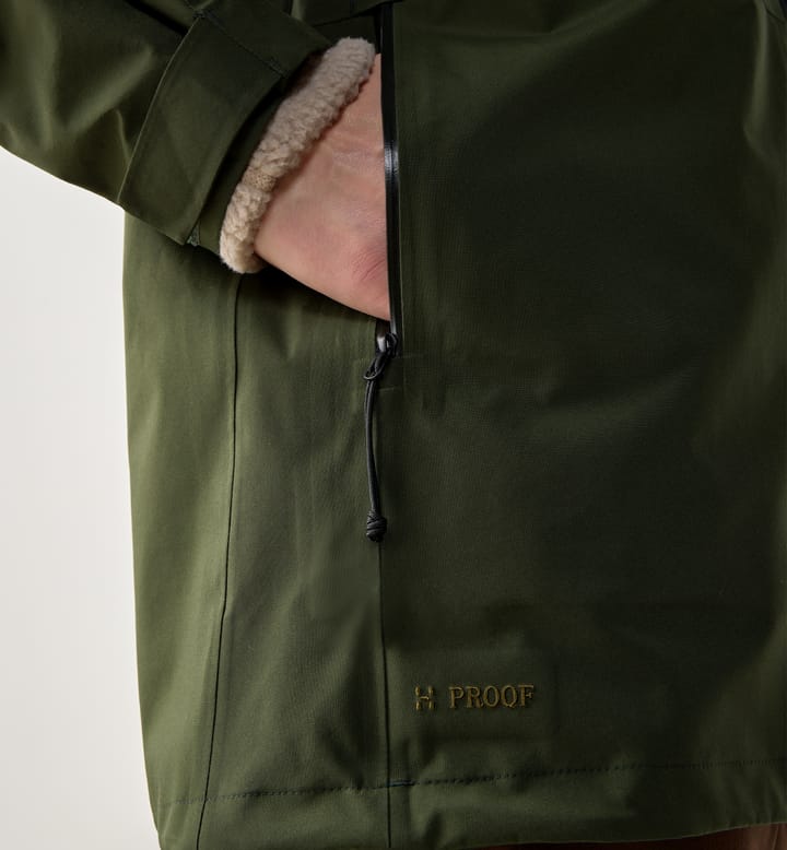 Haglöfs Men's Front Proof II Jacket Seaweed Green Haglöfs Haglöfs Men's Front Proof II Jacket Seaweed Green Haglöfs