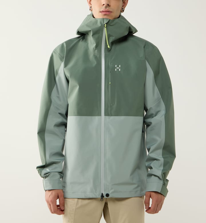 Haglöfs Men's Front Proof II Jacket Chlorophyll Green/dew Green Haglöfs