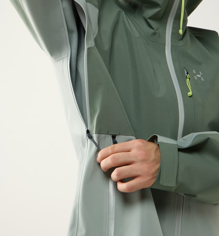 Haglöfs Men's Front Proof II Jacket Chlorophyll Green/dew Green Haglöfs