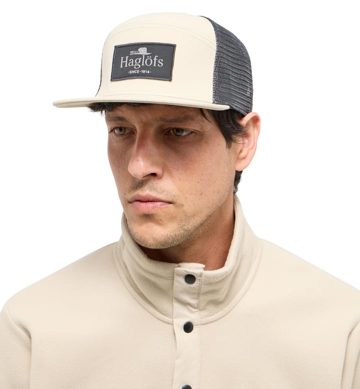 Haglöfs Men's Haglöfs Trucker Cap Chalk Beige/magnetite Haglöfs