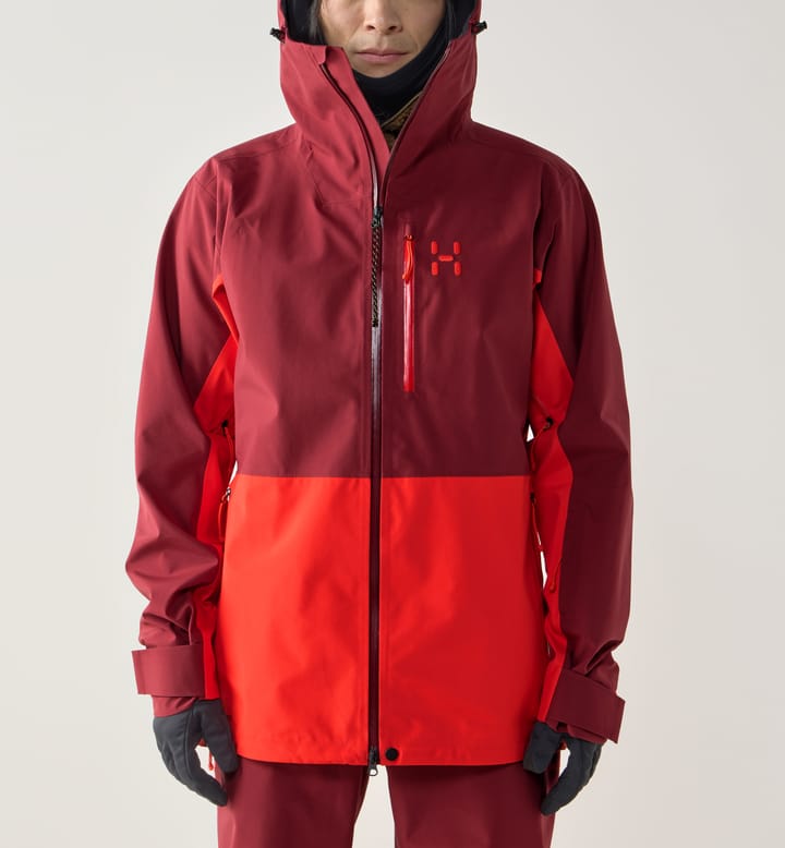 Haglöfs Men's Alper Proof Jacket Carmine Red/tech Red Haglöfs