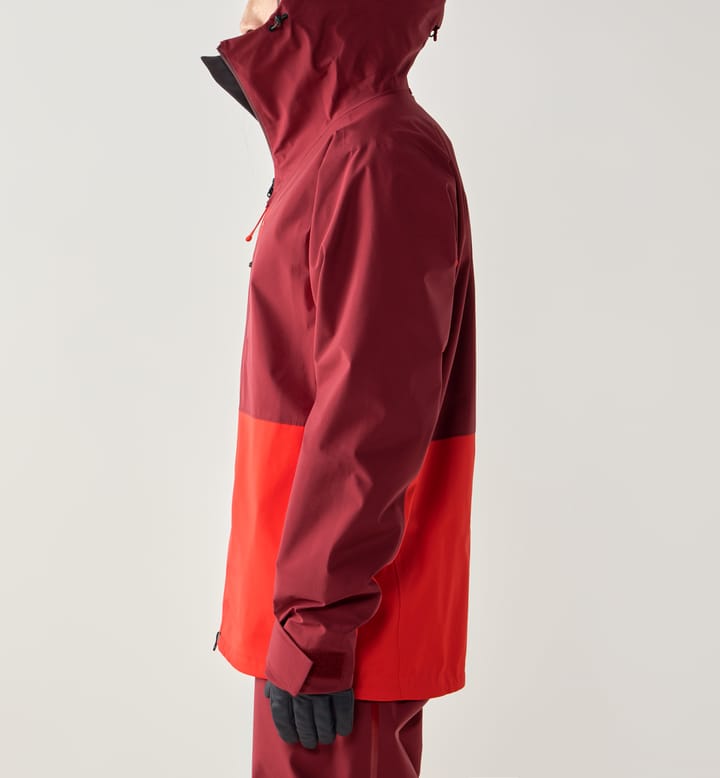 Haglöfs Men's Alper Proof Jacket Carmine Red/tech Red Haglöfs