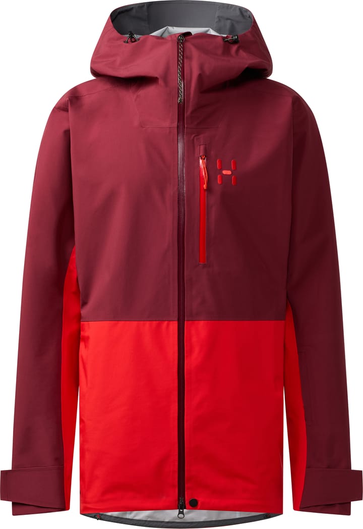 Haglöfs Men's Alper Proof Jacket Carmine Red/tech Red Haglöfs