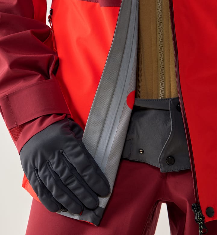 Haglöfs Men's Alper Proof Jacket Carmine Red/tech Red Haglöfs