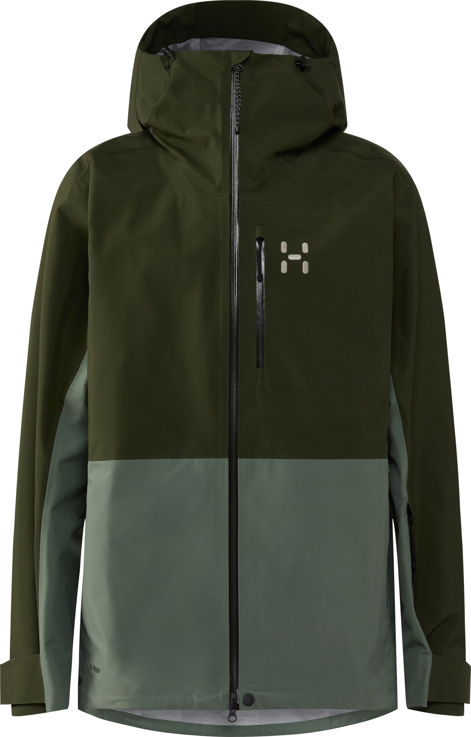Haglöfs Men's Alper Proof Jacket Seaweed Green/chlorophyll Green