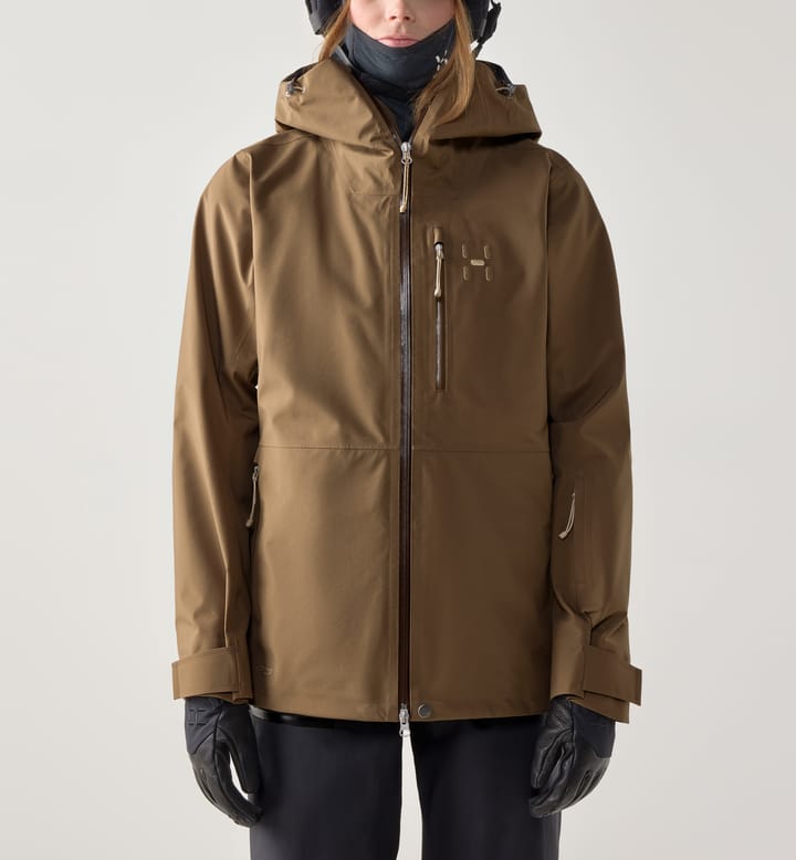 Haglöfs Women's Alper Proof Jacket Teak Brown Haglöfs