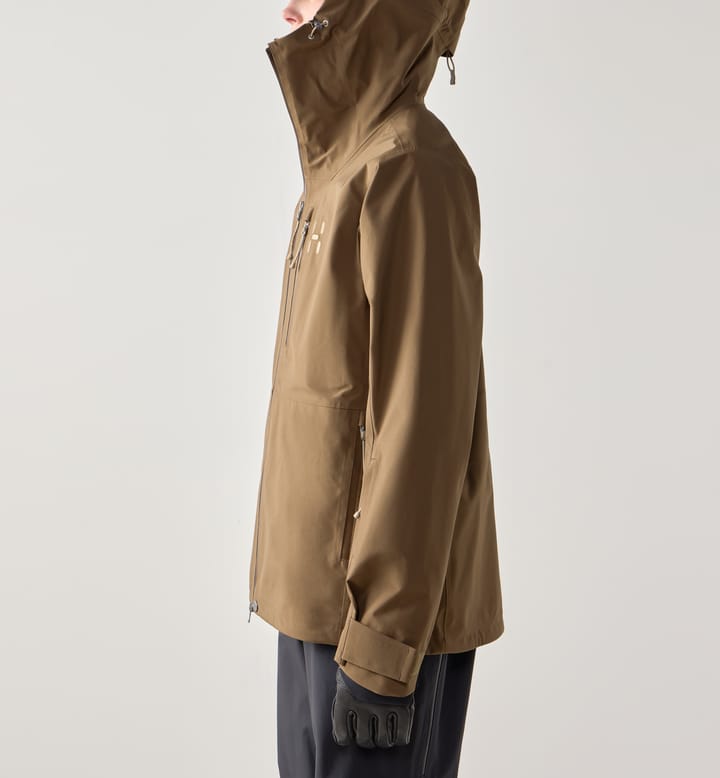 Haglöfs Women's Alper Proof Jacket Teak Brown Haglöfs