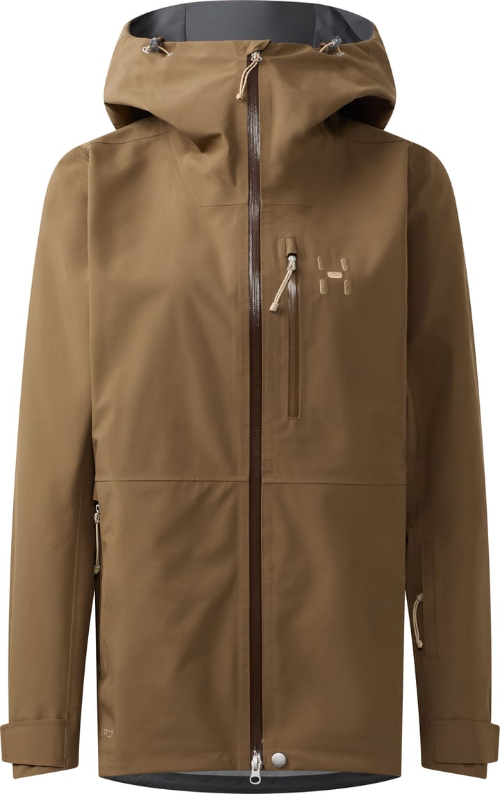 Haglöfs Women's Alper Proof Jacket Teak Brown Haglöfs