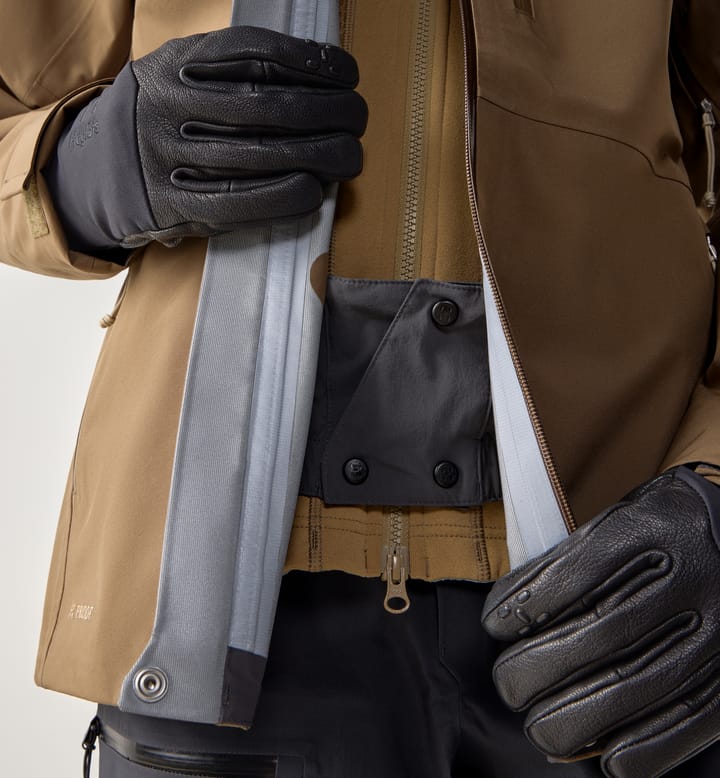 Haglöfs Women's Alper Proof Jacket Teak Brown Haglöfs