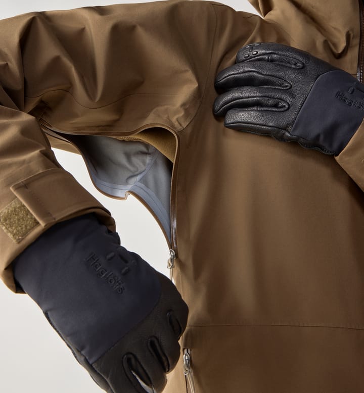Haglöfs Women's Alper Proof Jacket Teak Brown Haglöfs