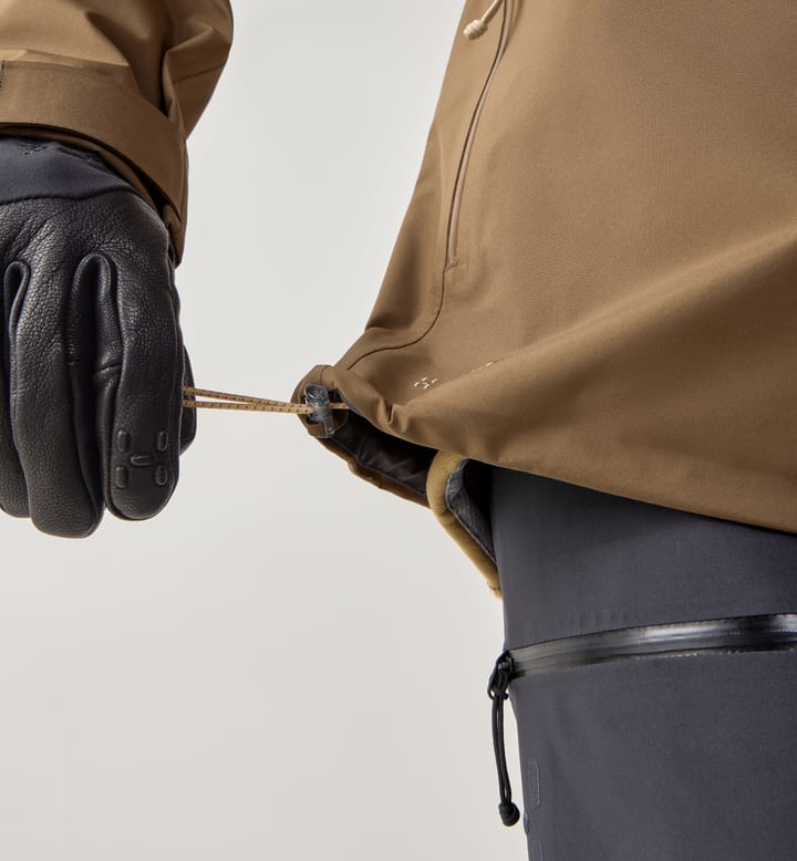 Haglöfs Women's Alper Proof Jacket Teak Brown Haglöfs
