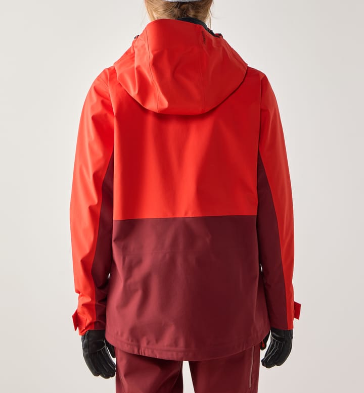 Haglöfs Women's Alper Proof Jacket Tech Red/carmine Red Haglöfs