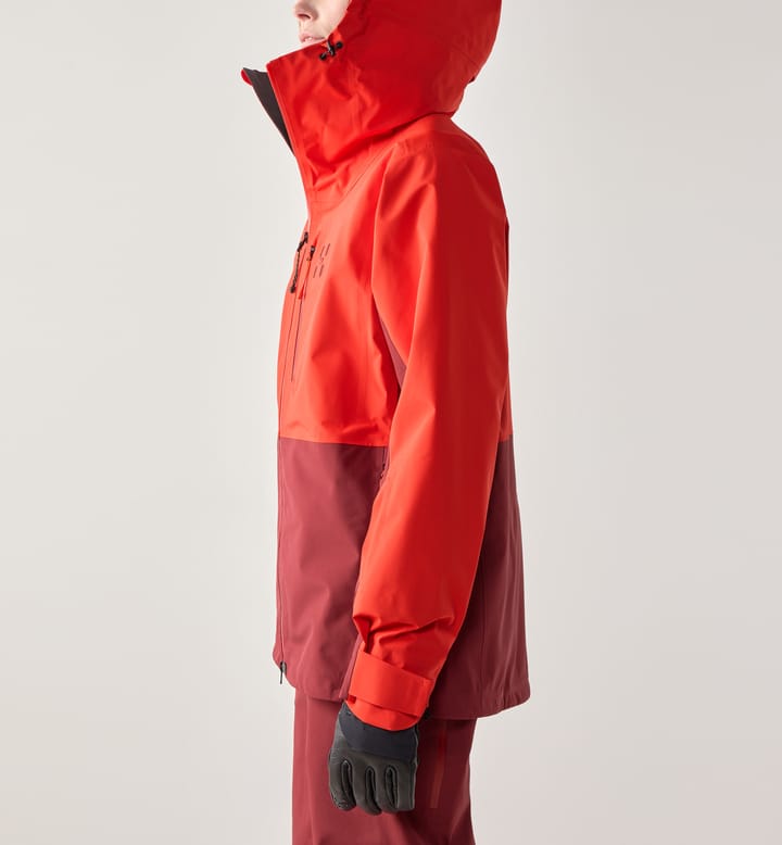 Haglöfs Women's Alper Proof Jacket Tech Red/carmine Red Haglöfs