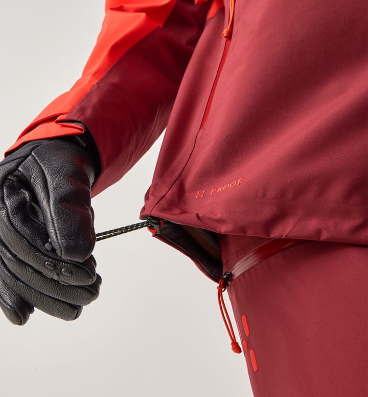 Haglöfs Women's Alper Proof Jacket Tech Red/carmine Red Haglöfs