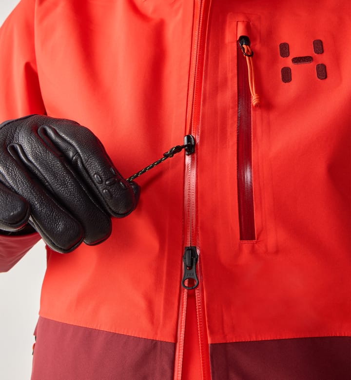 Haglöfs Women's Alper Proof Jacket Tech Red/carmine Red Haglöfs