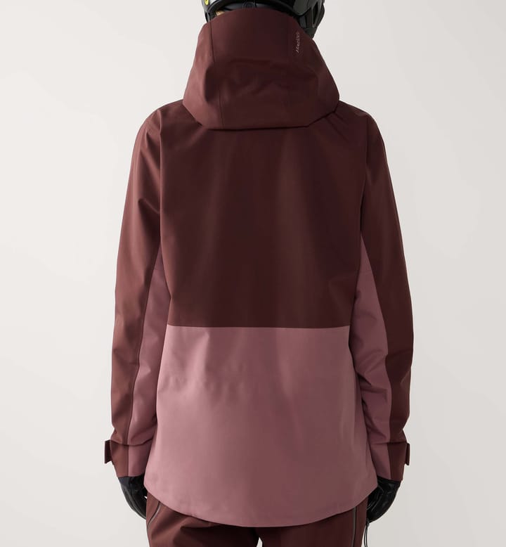 Haglöfs Women's Alper Proof Jacket Maroon Trail / Misty Mauve Haglöfs