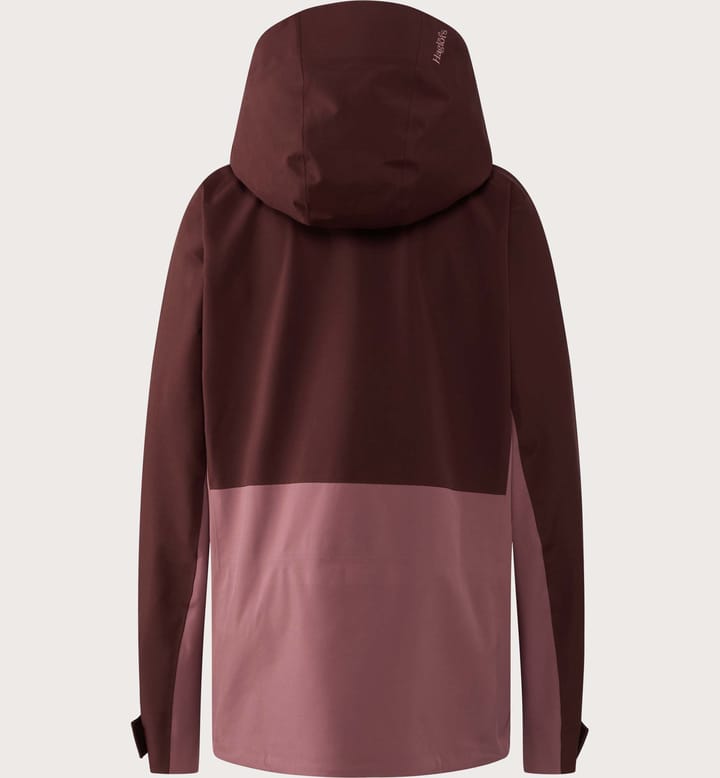 Haglöfs Women's Alper Proof Jacket Maroon Trail / Misty Mauve Haglöfs