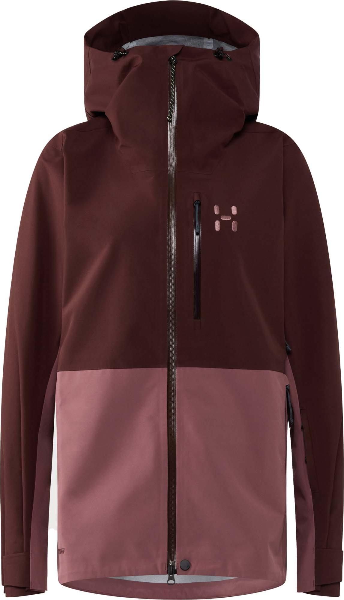 Haglöfs Women's Alper Proof Jacket Maroon Trail / Misty Mauve