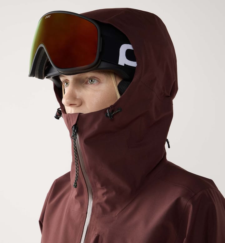 Haglöfs Women's Alper Proof Jacket Maroon Trail / Misty Mauve Haglöfs