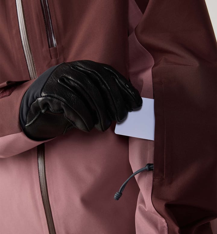 Haglöfs Women's Alper Proof Jacket Maroon Trail / Misty Mauve Haglöfs