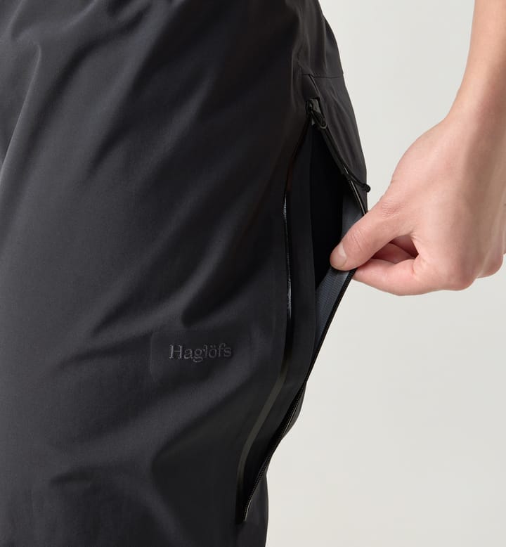 Haglöfs Women's Alper Proof Pant True Black Haglöfs Haglöfs Women's Alper Proof Pant True Black Haglöfs