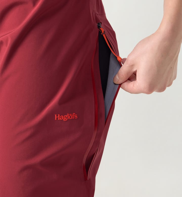Haglöfs Women's Alper Proof Pant Carmine Red Haglöfs Haglöfs Women's Alper Proof Pant Carmine Red Haglöfs