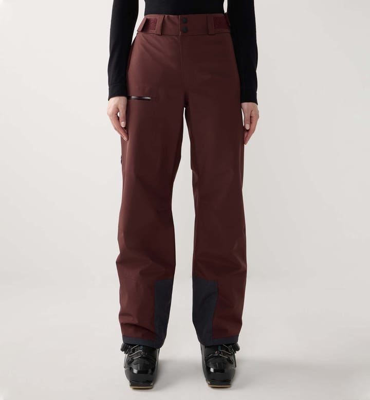 Haglöfs Women's Alper Proof Pant Maroon Trail Haglöfs