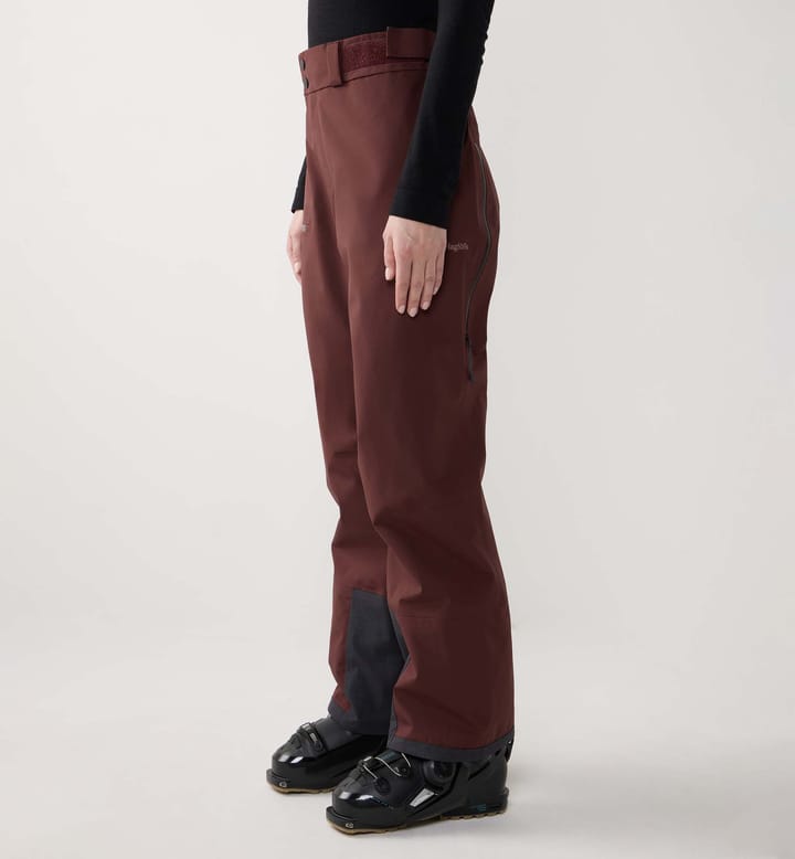 Haglöfs Women's Alper Proof Pant Maroon Trail Haglöfs
