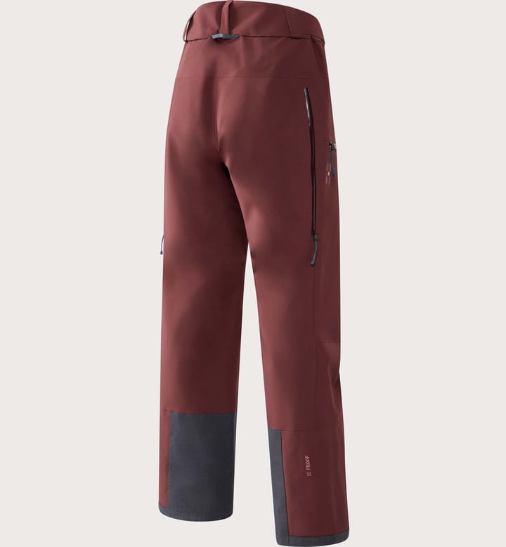 Haglöfs Women's Alper Proof Pant Maroon Trail Haglöfs