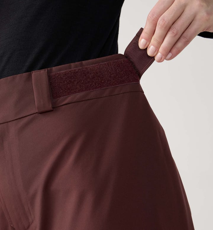 Haglöfs Women's Alper Proof Pant Maroon Trail Haglöfs