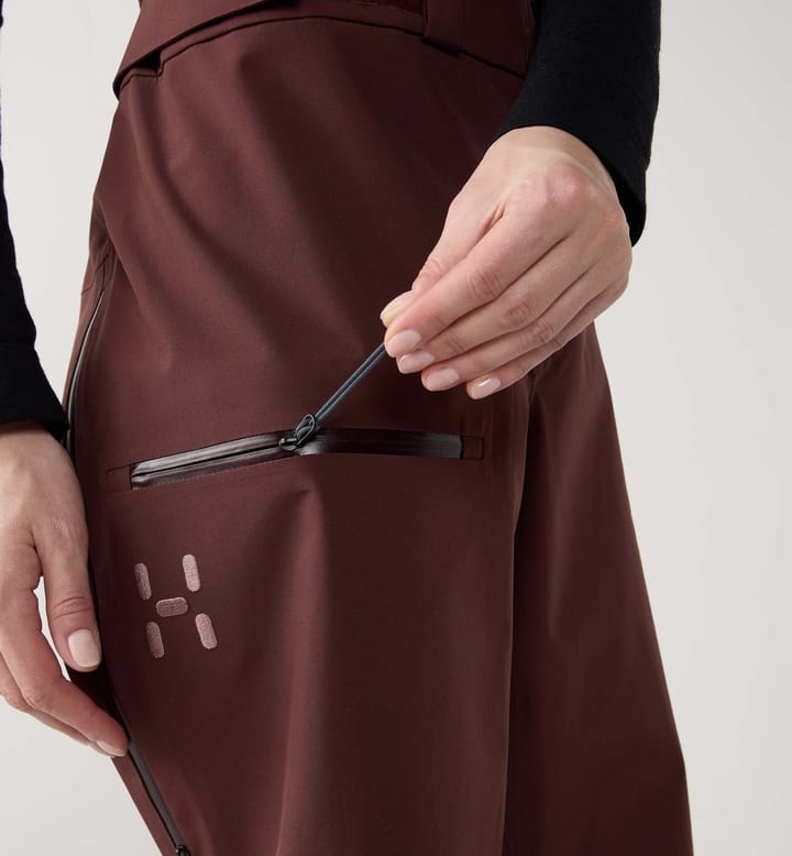Haglöfs Women's Alper Proof Pant Maroon Trail Haglöfs