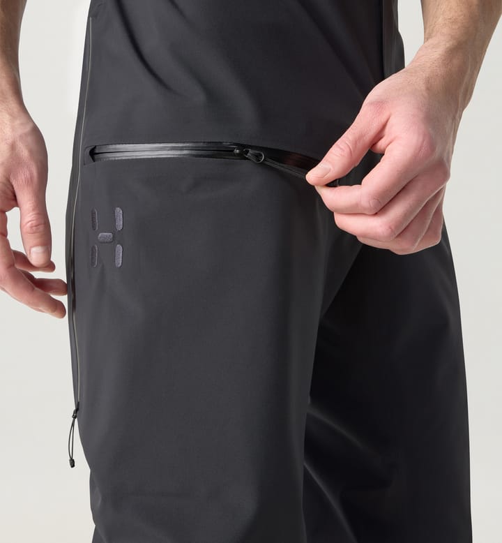 Haglöfs Men's Alper Proof Pant True Black Haglöfs Haglöfs Men's Alper Proof Pant True Black Haglöfs