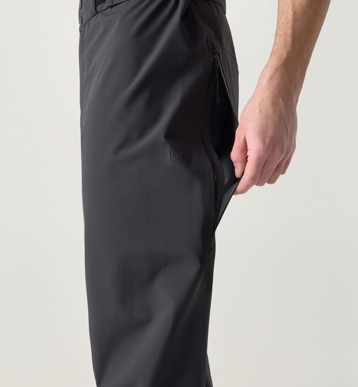 Haglöfs Men's Alper Proof Pant True Black Haglöfs Haglöfs Men's Alper Proof Pant True Black Haglöfs