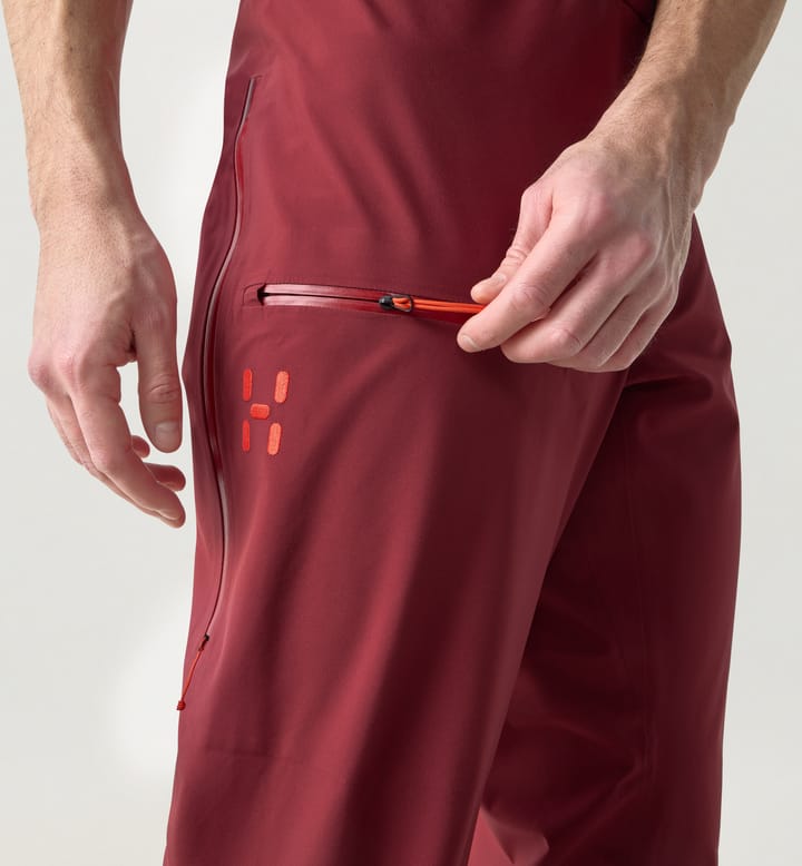 Haglöfs Men's Alper Proof Pant Carmine Red Haglöfs Haglöfs Men's Alper Proof Pant Carmine Red Haglöfs