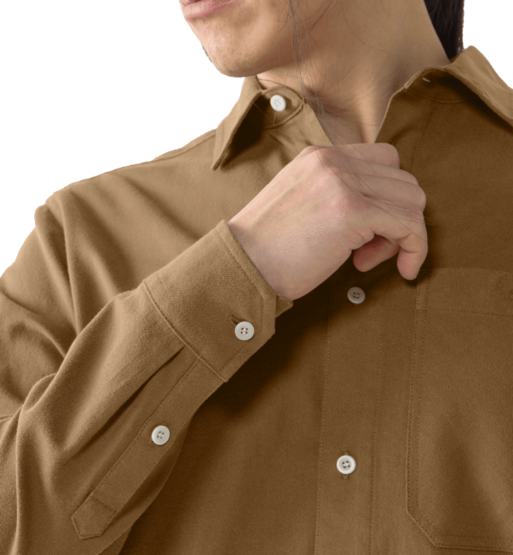 Haglöfs Men's Virke Flannel Shirt Teak Brown Haglöfs Haglöfs Men's Virke Flannel Shirt Teak Brown Haglöfs