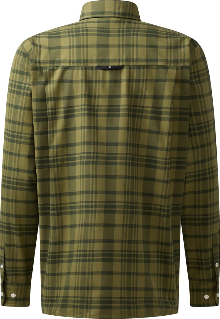 Haglöfs Men's Virke Flannel Shirt Seaweed Green/olive Green Haglöfs