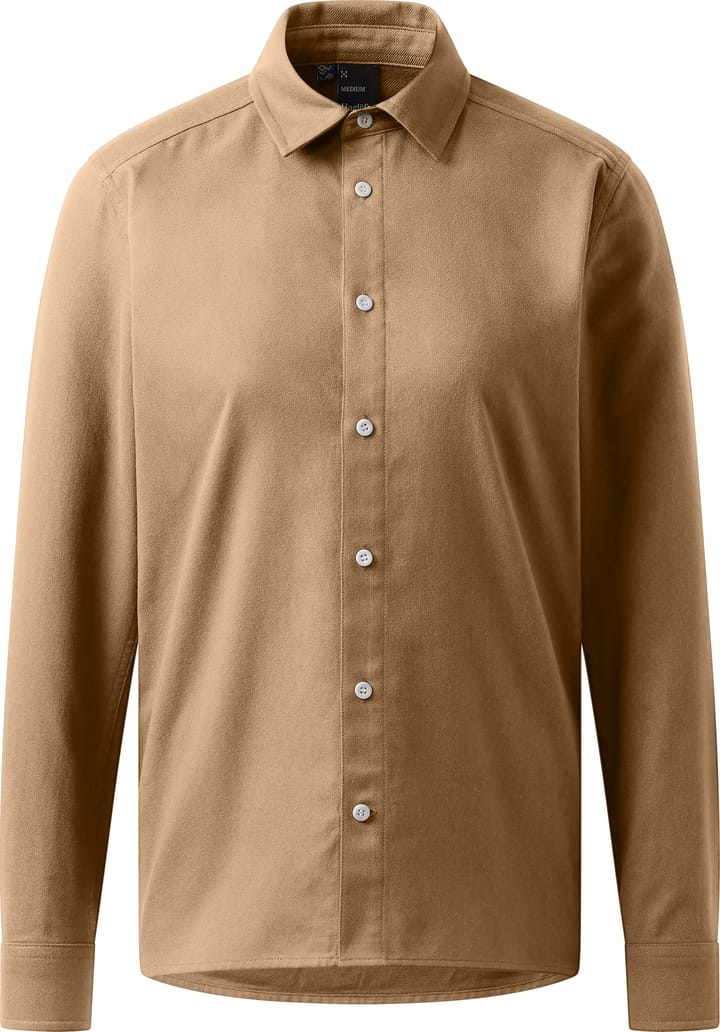 Haglöfs Women’s Virke Flannel Shirt Teak Brown Haglöfs
