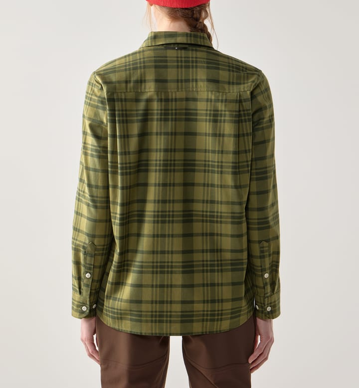 Haglöfs Women’s Virke Flannel Shirt Seaweed Green/olive Green Haglöfs Haglöfs Women’s Virke Flannel Shirt Seaweed Green/olive Green Haglöfs