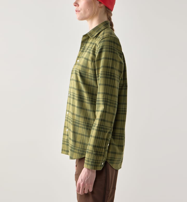Haglöfs Women’s Virke Flannel Shirt Seaweed Green/olive Green Haglöfs Haglöfs Women’s Virke Flannel Shirt Seaweed Green/olive Green Haglöfs