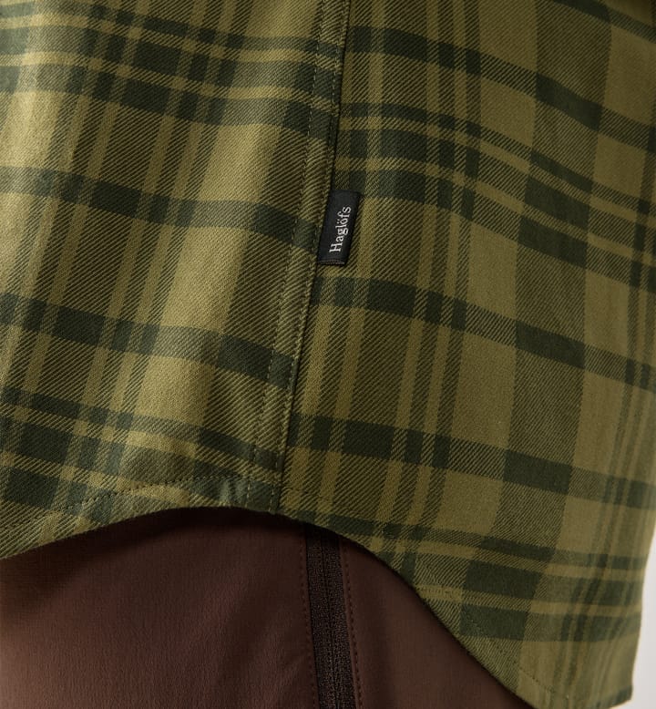 Haglöfs Women’s Virke Flannel Shirt Seaweed Green/olive Green Haglöfs Haglöfs Women’s Virke Flannel Shirt Seaweed Green/olive Green Haglöfs