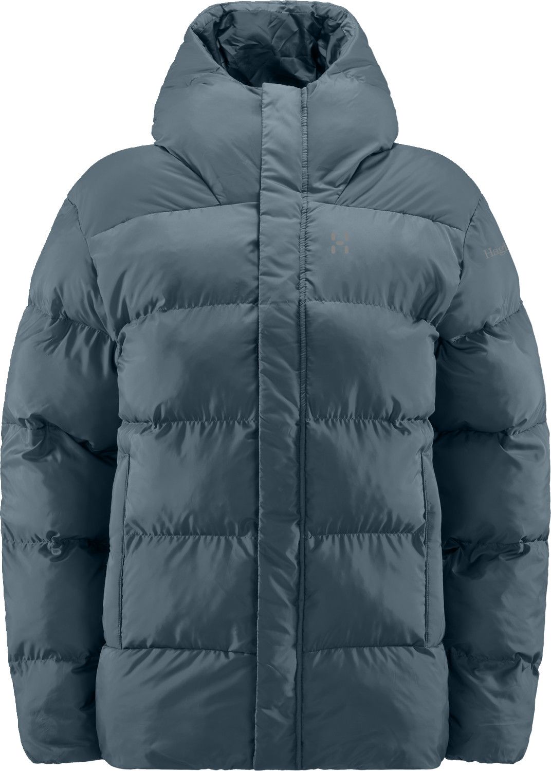 Haglöfs Women's Puffy Mimic II Hood Steel Blue