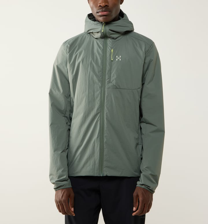 Haglöfs Men's L.I.M Mimic Barrier Hood Chlorophyll Green Haglöfs