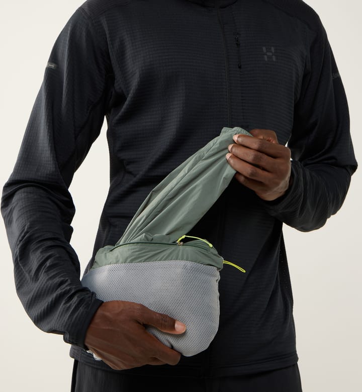 Haglöfs Men's L.I.M Mimic Barrier Hood Chlorophyll Green Haglöfs