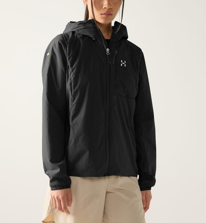 Haglöfs L.I.M Mimic Barrier Hood Women True Black Haglöfs