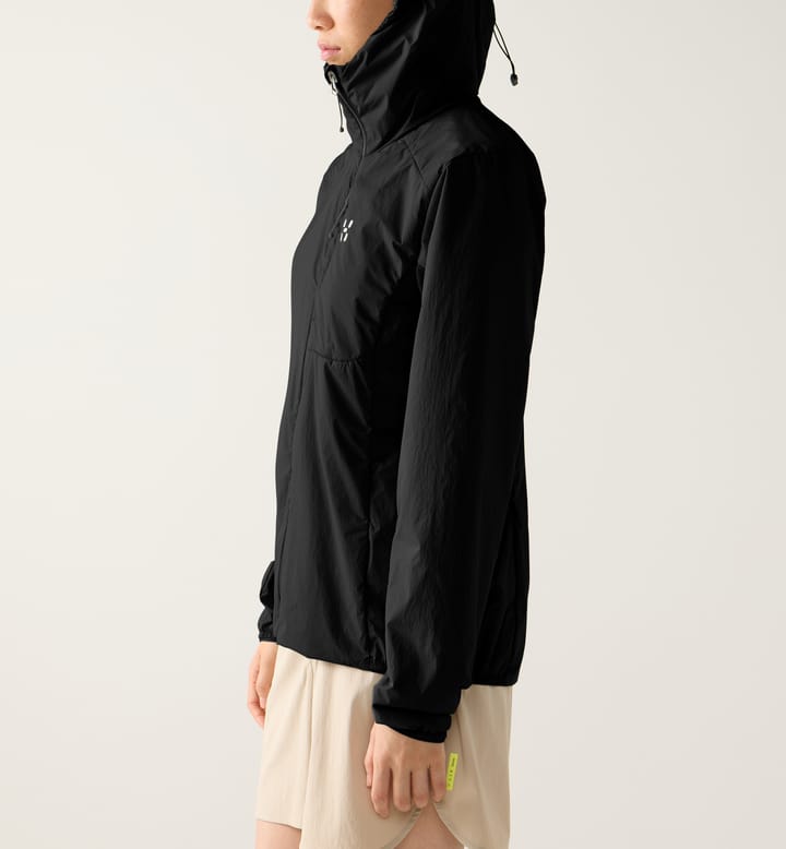 Haglöfs L.I.M Mimic Barrier Hood Women True Black Haglöfs