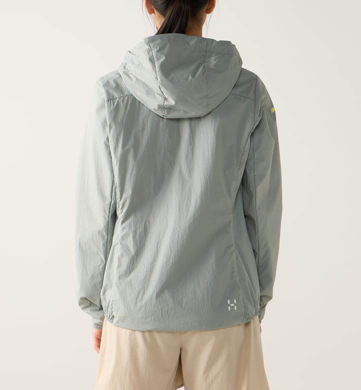 Haglöfs L.I.M Mimic Barrier Hood Women Dew Green Haglöfs