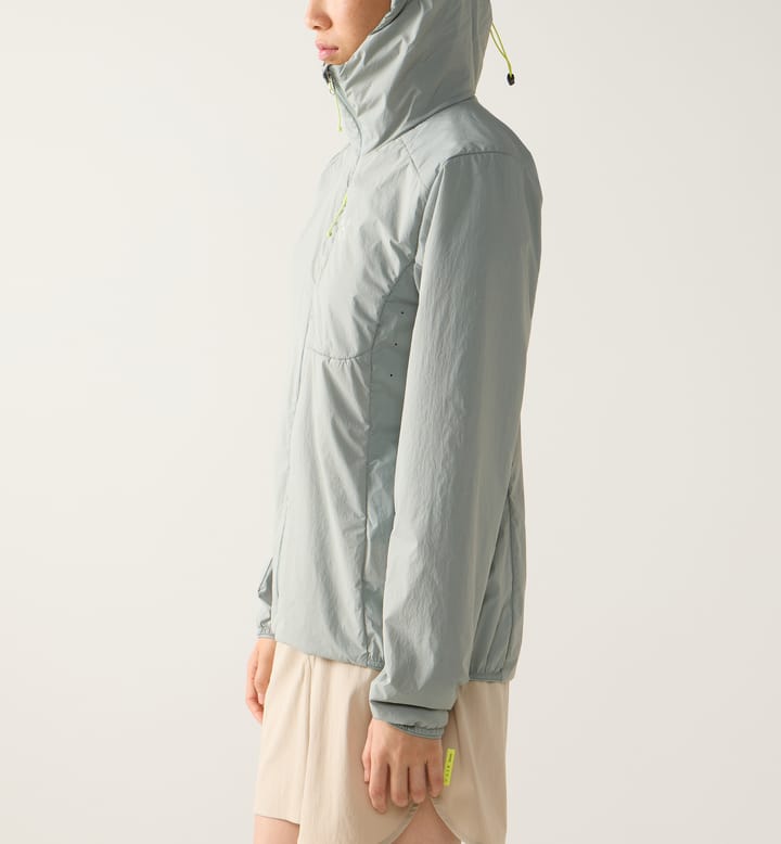 Haglöfs L.I.M Mimic Barrier Hood Women Dew Green Haglöfs