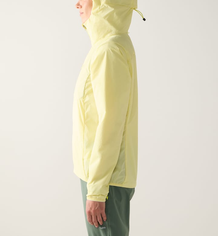 Haglöfs Women's L.I.M Mimic Barrier Hood  Yellow Rise Haglöfs